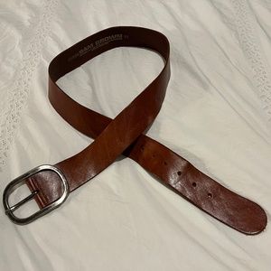 Sam Brown leather belt (Sundance)